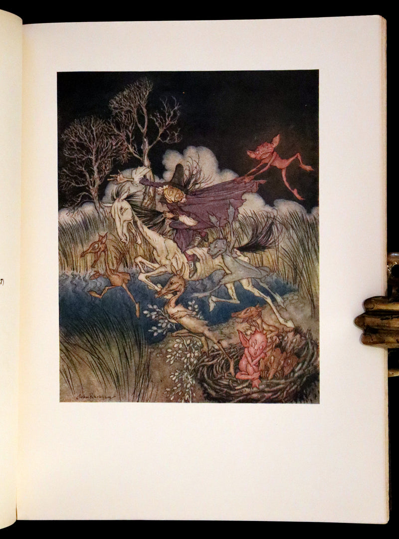 1928 Rare First US Edition - The Legend of Sleepy Hollow illustrated by Arthur Rackham.