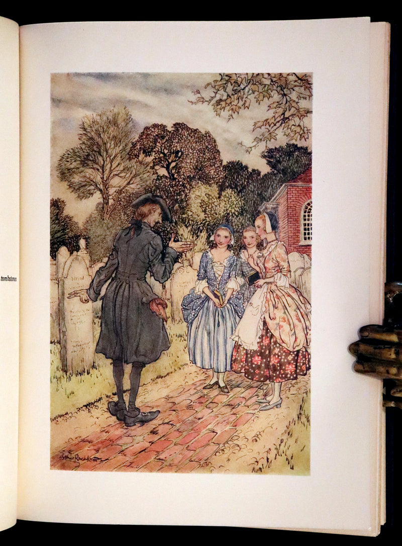 1928 Rare First US Edition - The Legend of Sleepy Hollow illustrated by Arthur Rackham.
