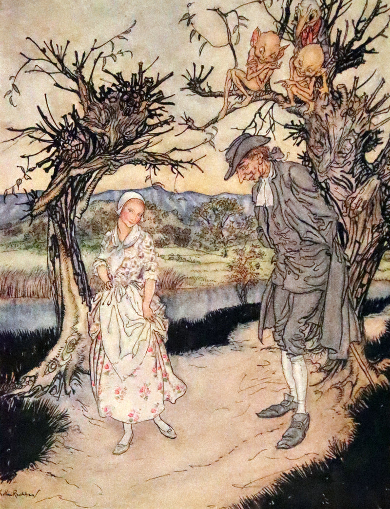 1928 Rare First US Edition - The Legend of Sleepy Hollow illustrated by Arthur Rackham.