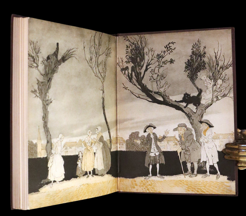 1928 Rare First US Edition - The Legend of Sleepy Hollow illustrated by Arthur Rackham.