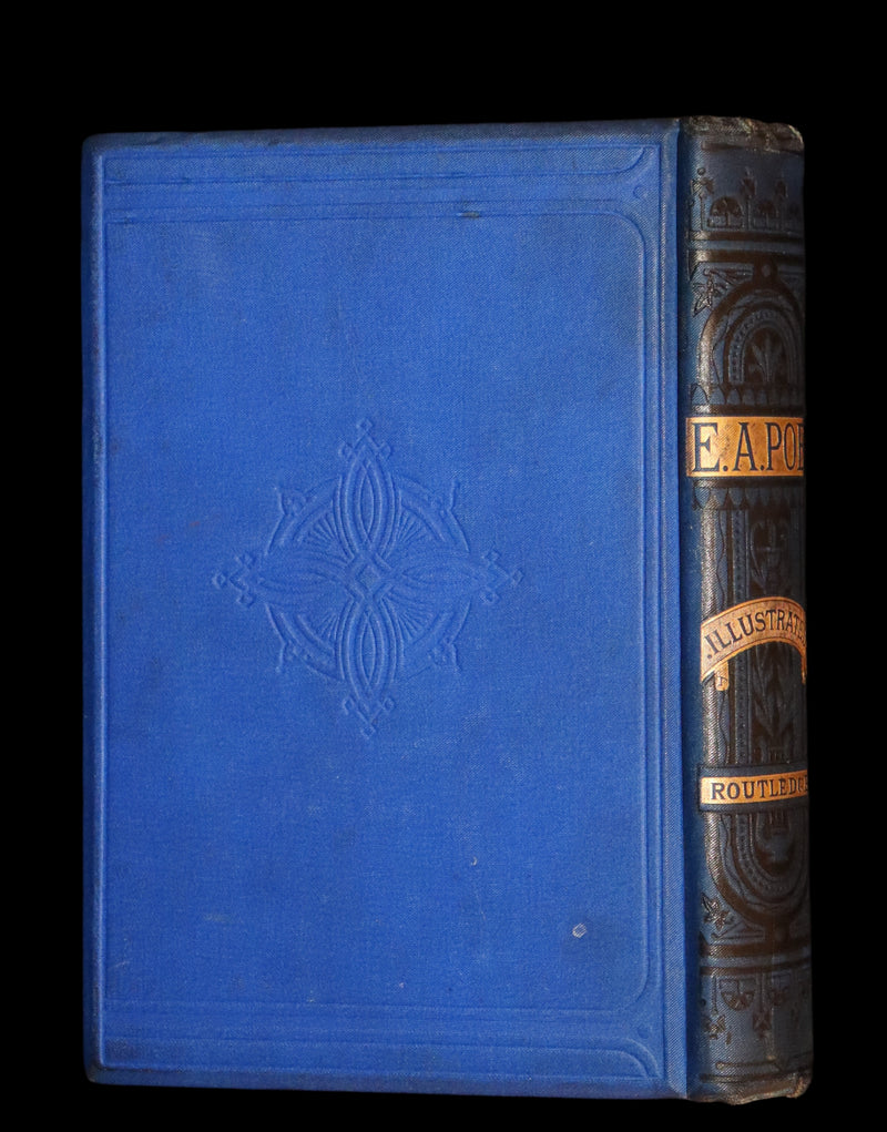 1877 Rare Book - Poems by Edgar Allan POE (The Raven, Lenore, Ulalume, ...).