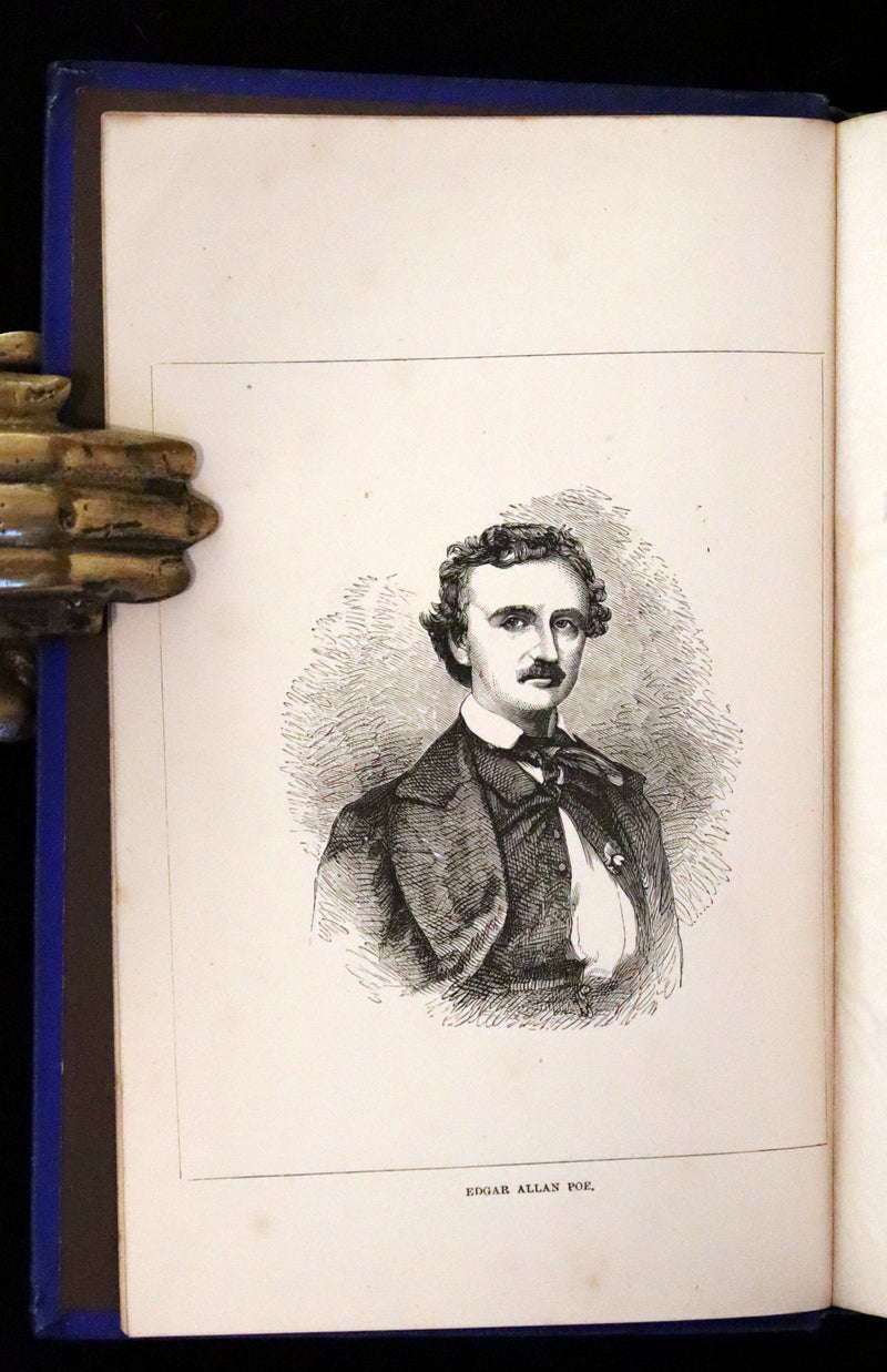 1877 Rare Book - Poems by Edgar Allan POE (The Raven, Lenore, Ulalume, ...).