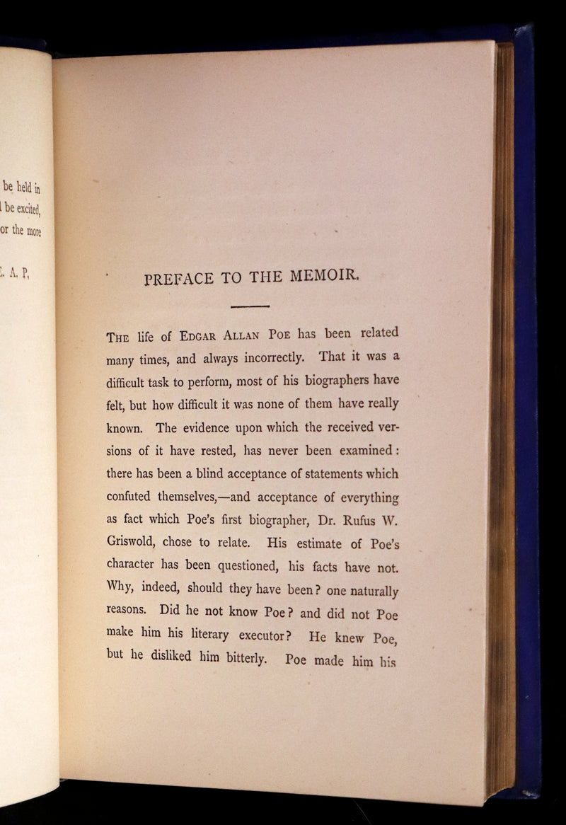 1877 Rare Book - Poems by Edgar Allan POE (The Raven, Lenore, Ulalume, ...).