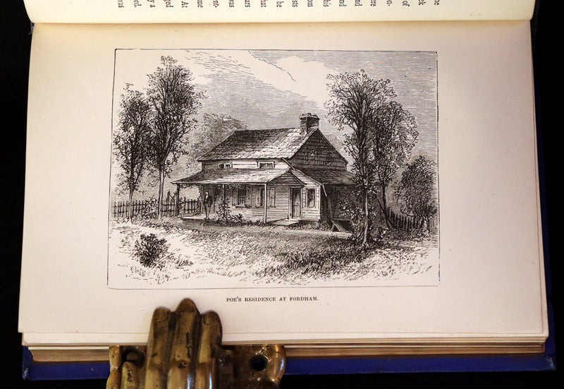 1877 Rare Book - Poems by Edgar Allan POE (The Raven, Lenore, Ulalume, ...).