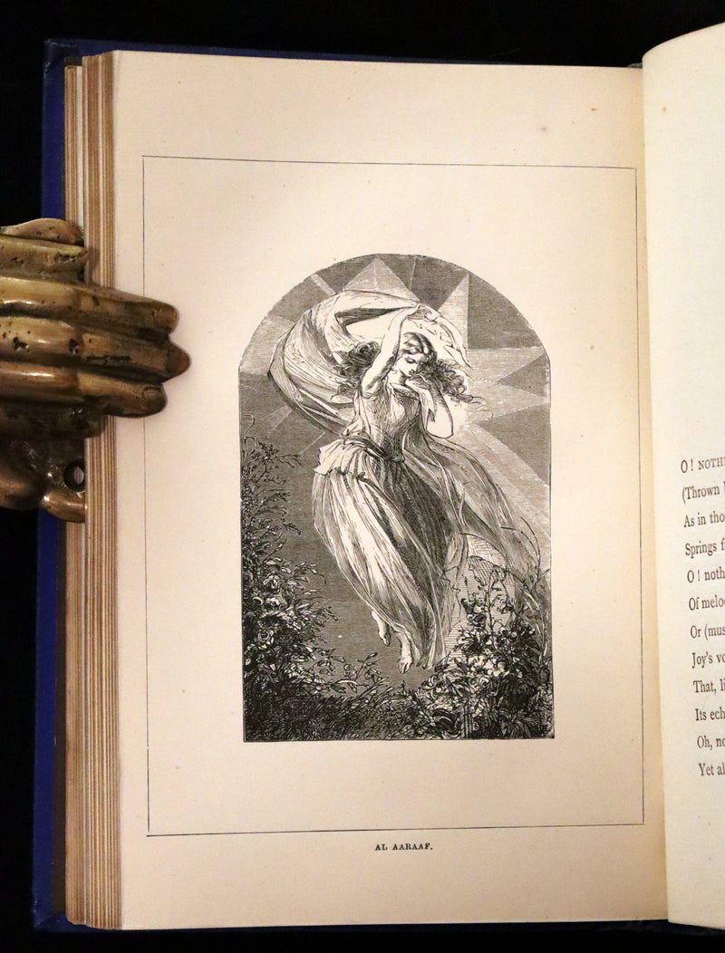 1877 Rare Book - Poems by Edgar Allan POE (The Raven, Lenore, Ulalume, ...).