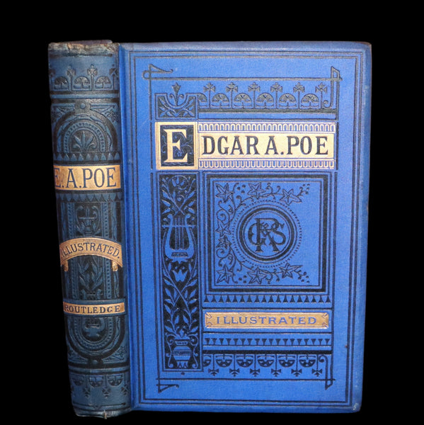 1877 Rare Book - Poems by Edgar Allan POE (The Raven, Lenore, Ulalume, ...).
