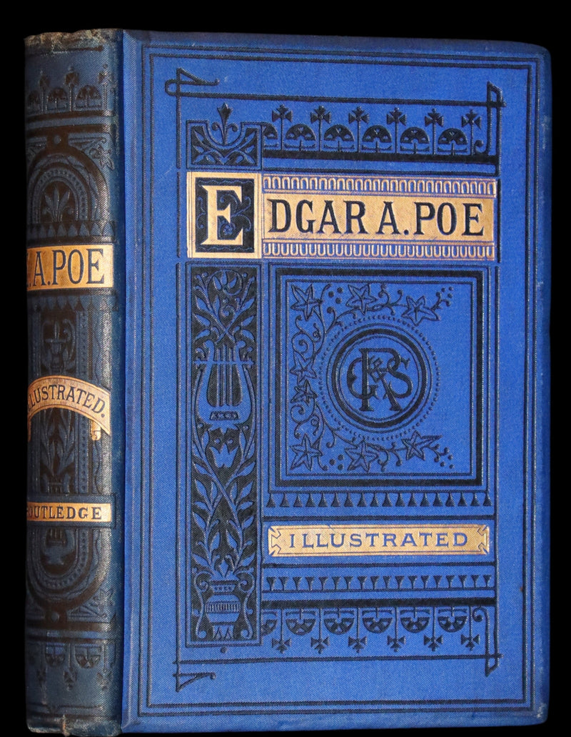 1877 Rare Book - Poems by Edgar Allan POE (The Raven, Lenore, Ulalume, ...).