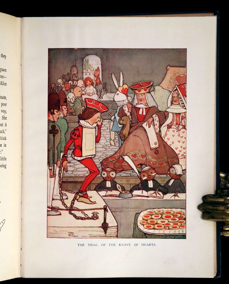 1911 First US Edition - ALICE in Wonderland color illustrated by Mabel Lucie Attwell.