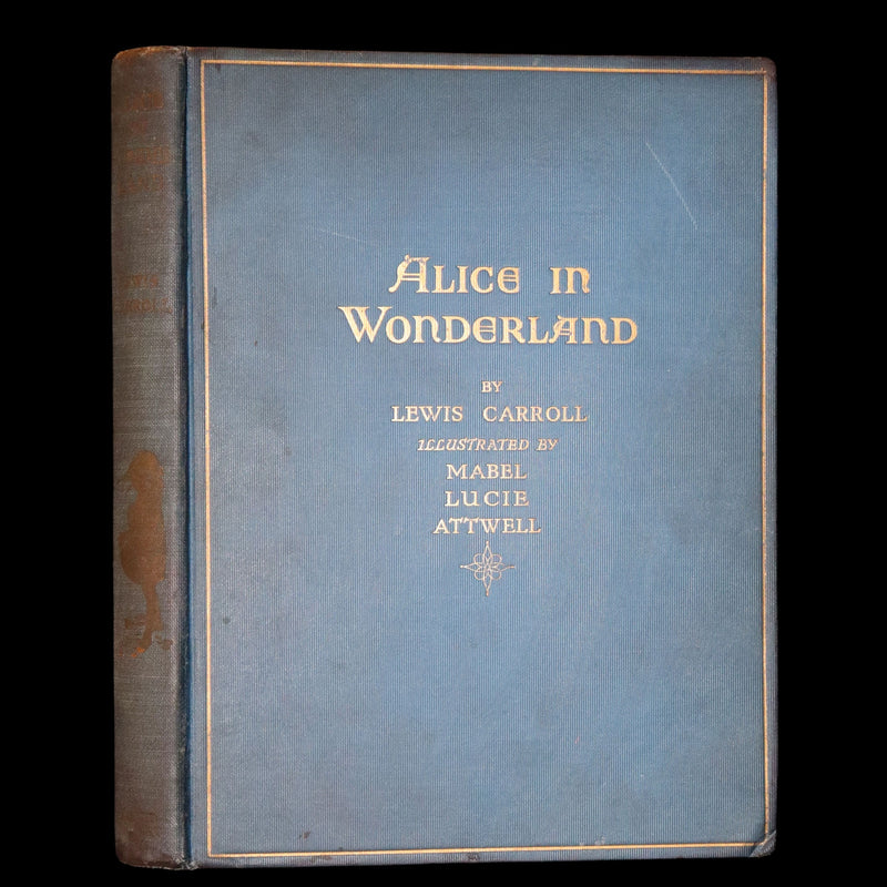 1911 First US Edition - ALICE in Wonderland color illustrated by Mabel Lucie Attwell.