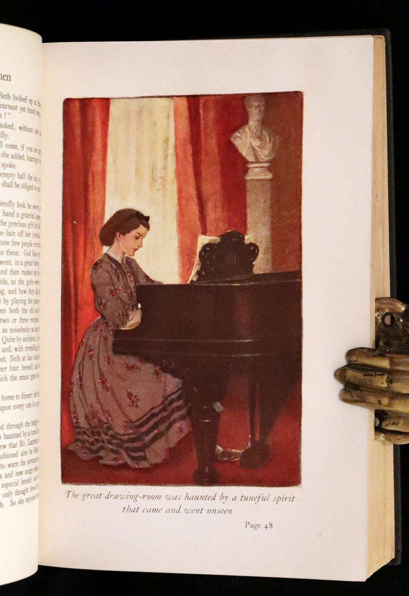 1922 Rare Book - LITTLE WOMEN by Louisa May Alcott illustrated in color by Jessie Willcox Smith.