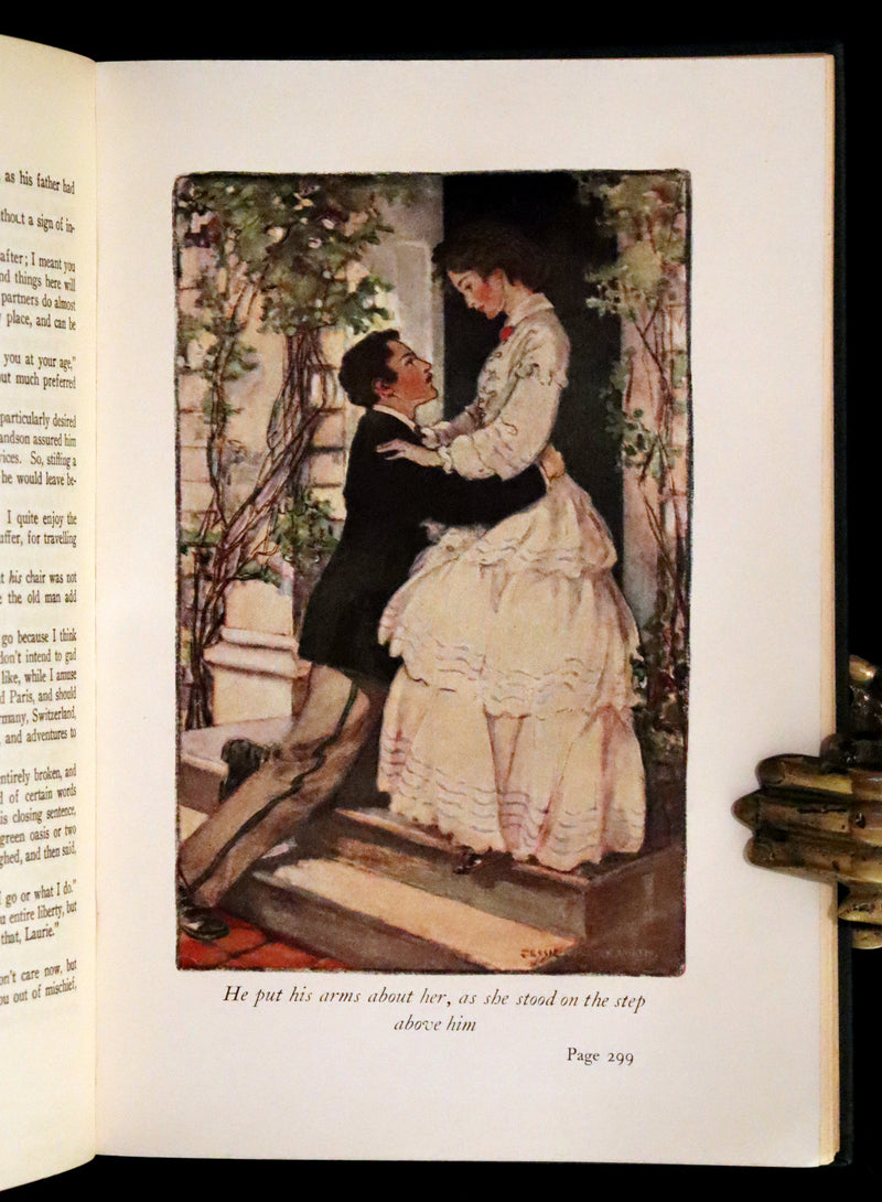 1922 Rare Book - LITTLE WOMEN by Louisa May Alcott illustrated in color by Jessie Willcox Smith.