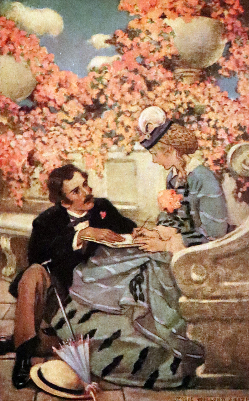 1922 Rare Book - LITTLE WOMEN by Louisa May Alcott illustrated in color by Jessie Willcox Smith.