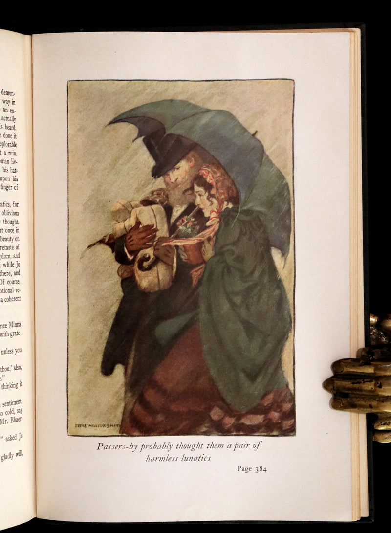 1922 Rare Book - LITTLE WOMEN by Louisa May Alcott illustrated in color by Jessie Willcox Smith.