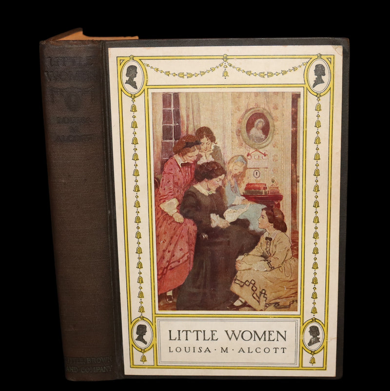1922 Rare Book - LITTLE WOMEN by Louisa May Alcott illustrated in color by Jessie Willcox Smith.