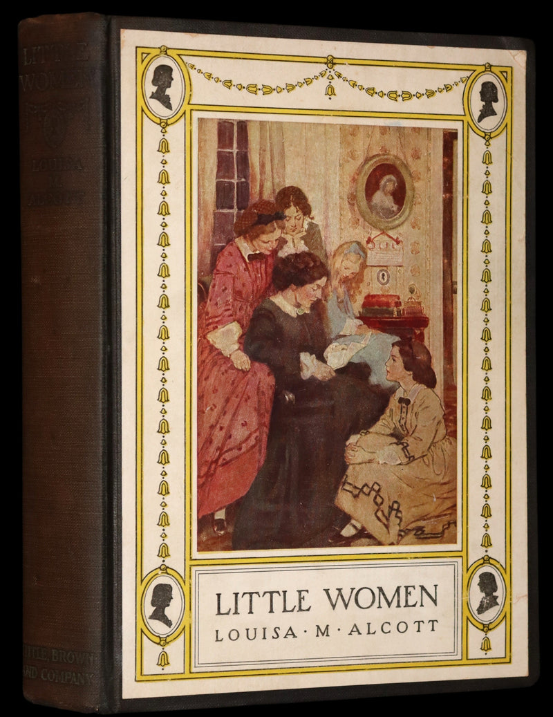 1922 Rare Book - LITTLE WOMEN by Louisa May Alcott illustrated in color by Jessie Willcox Smith.
