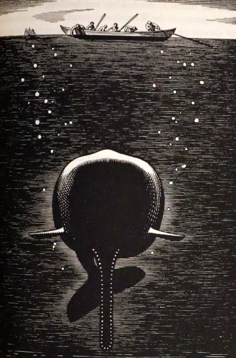 1930 Exquisite First Edition - MOBY DICK or The Whale by Melville, illustrated by Rockwell Kent.