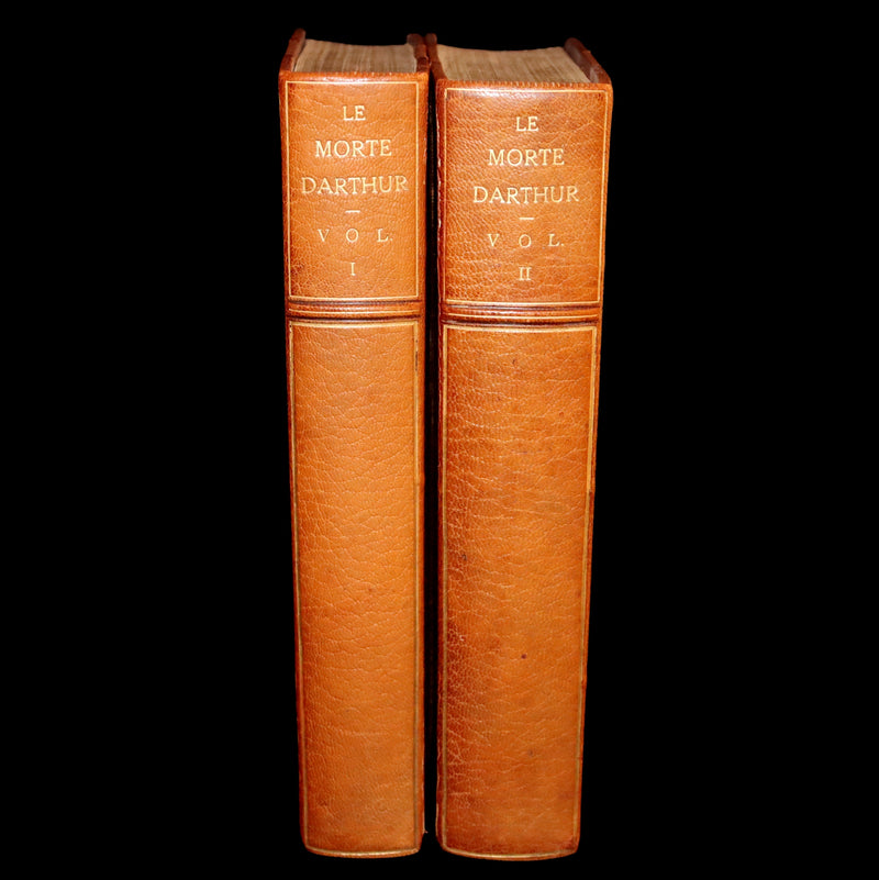 1920 Rare Book set - Le Morte Darthur, The History of King Arthur and of His Noble Knights of the Round Table.