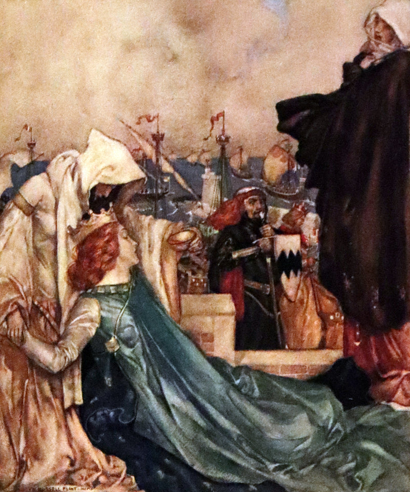 1920 Rare Book set - Le Morte Darthur, The History of King Arthur and of His Noble Knights of the Round Table.