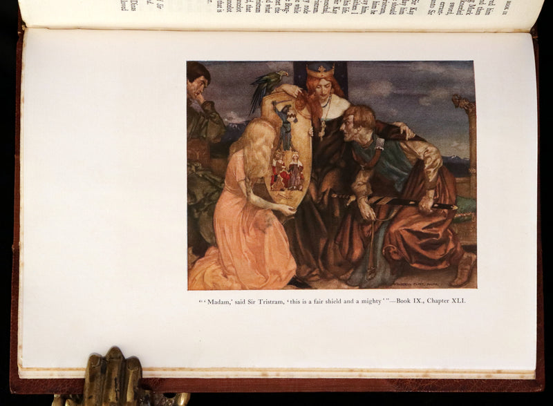 1920 Rare Book set - Le Morte Darthur, The History of King Arthur and of His Noble Knights of the Round Table.