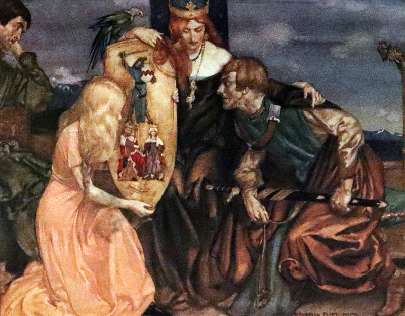 1920 Rare Book set - Le Morte Darthur, The History of King Arthur and of His Noble Knights of the Round Table.