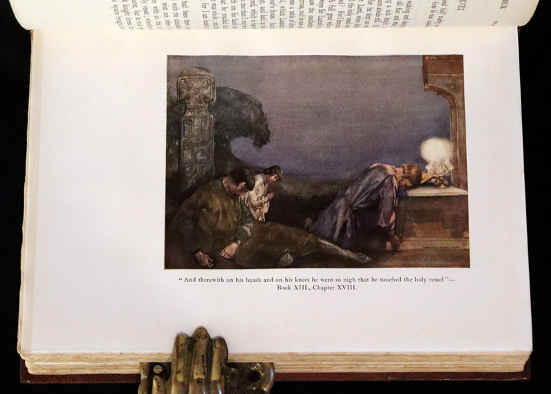 1920 Rare Book set - Le Morte Darthur, The History of King Arthur and of His Noble Knights of the Round Table.