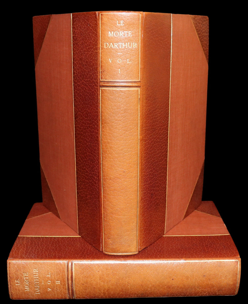 1920 Rare Book set - Le Morte Darthur, The History of King Arthur and of His Noble Knights of the Round Table.