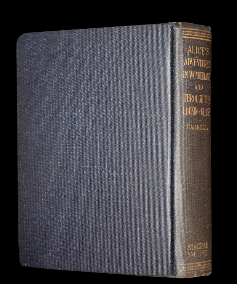 1925 Rare Edition - Alice's Adventures In Wonderland and Through The Looking-Glass illustrated by Eleonore Abbott.