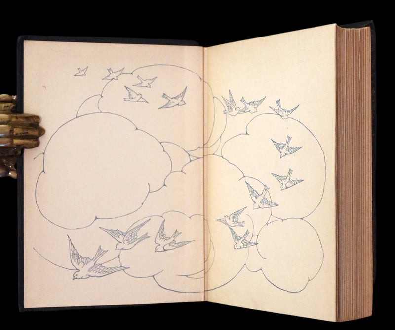 1925 Rare Edition - Alice's Adventures In Wonderland and Through The Looking-Glass illustrated by Eleonore Abbott.