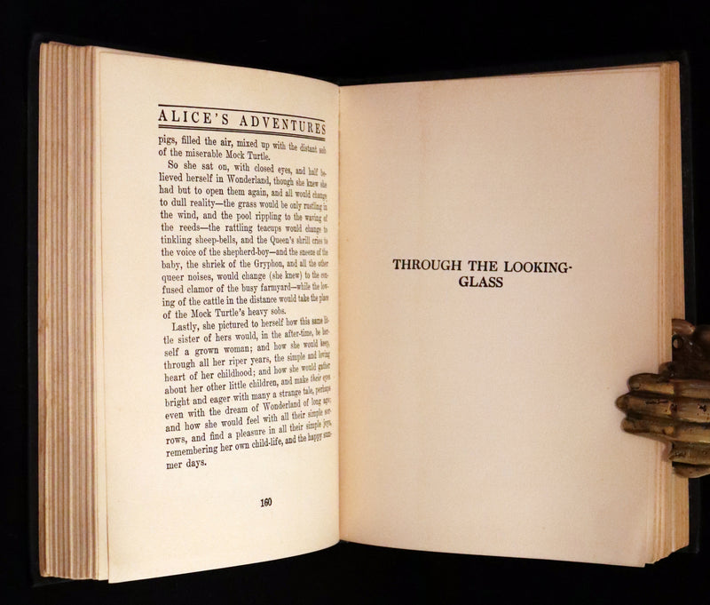 1925 Rare Edition - Alice's Adventures In Wonderland and Through The Looking-Glass illustrated by Eleonore Abbott.