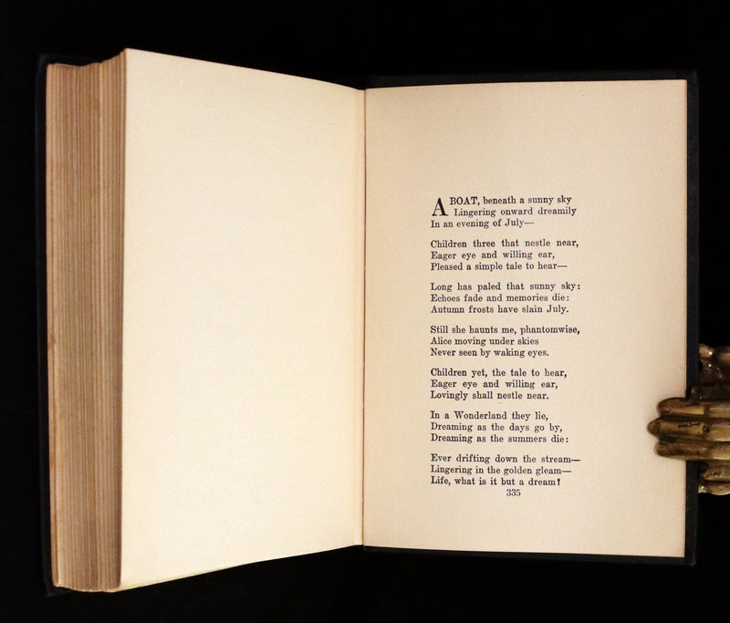 1925 Rare Edition - Alice's Adventures In Wonderland and Through The Looking-Glass illustrated by Eleonore Abbott.