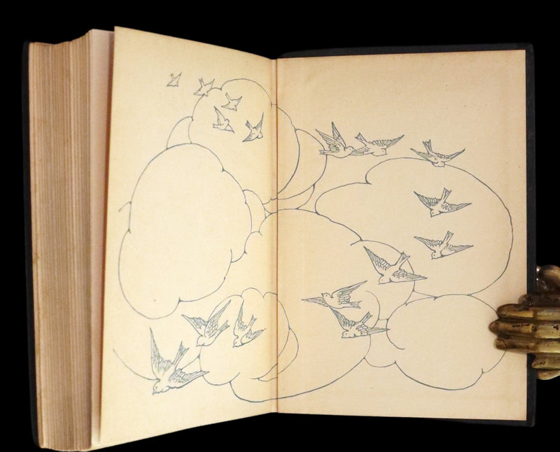 1925 Rare Edition - Alice's Adventures In Wonderland and Through The Looking-Glass illustrated by Eleonore Abbott.