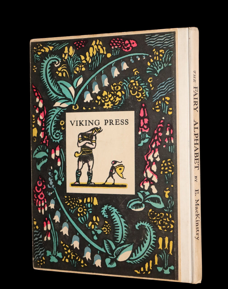 1933 Scarce First Edition - The Fairy Alphabet as Used by Merlin illustrated by Elizabeth MacKinstry.