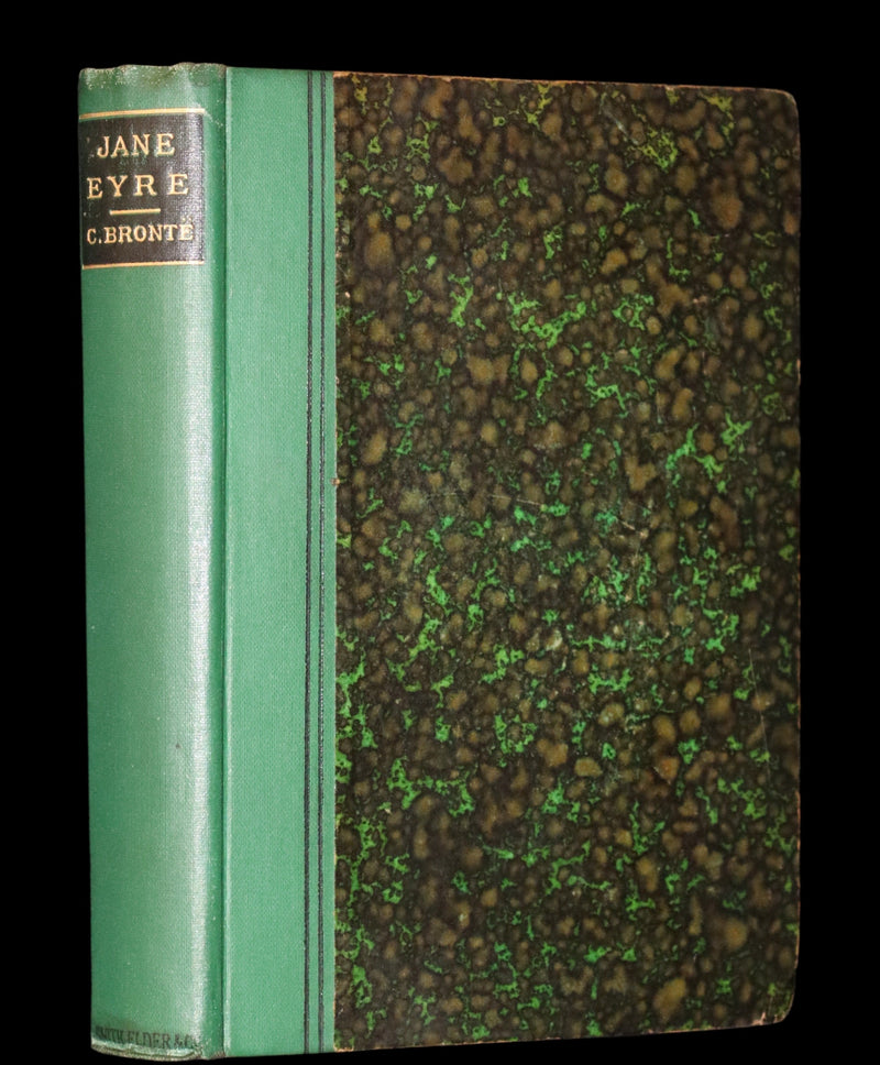 1888 Rare Victorian Book - JANE EYRE, An Autobiography by Currer Bell (CHARLOTTE BRONTË).
