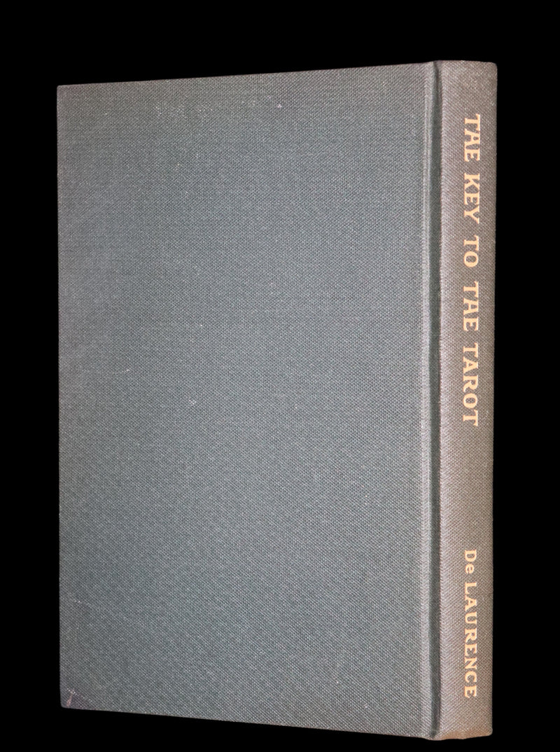 1918 Rare First Edition - The Illustrated KEY to the TAROT, The Veil of Divination by de Laurence.