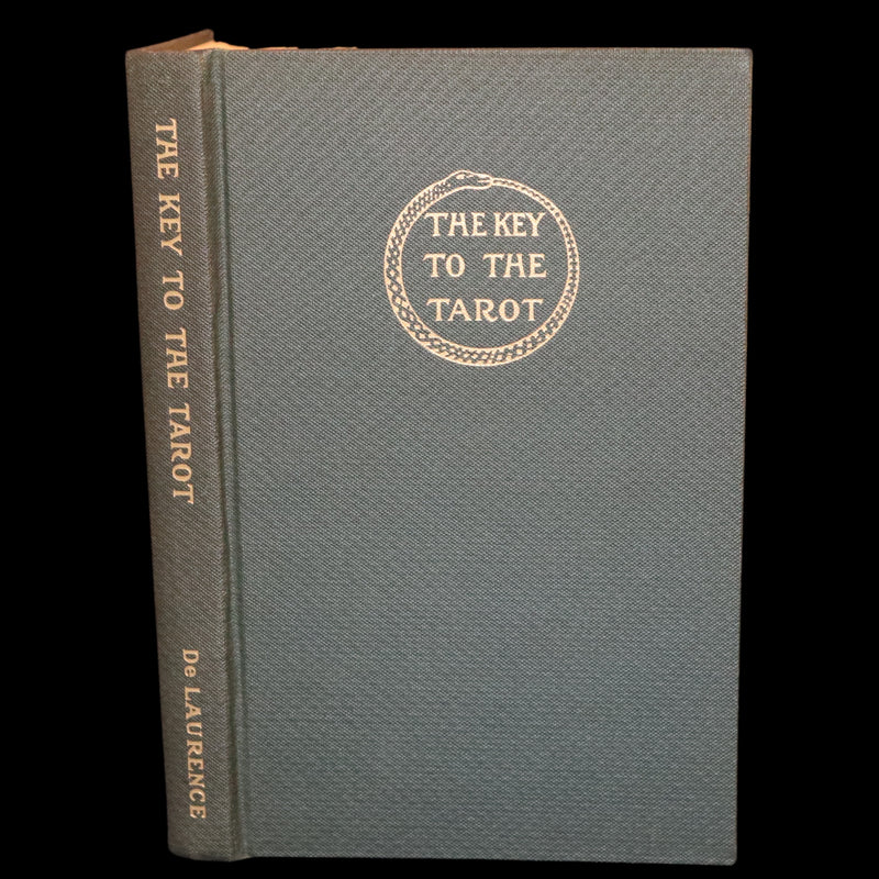 1918 Rare First Edition - The Illustrated KEY to the TAROT, The Veil of Divination by de Laurence.