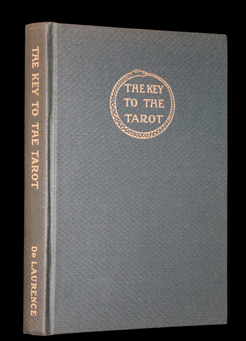 1918 Rare First Edition - The Illustrated KEY to the TAROT, The Veil of Divination by de Laurence.
