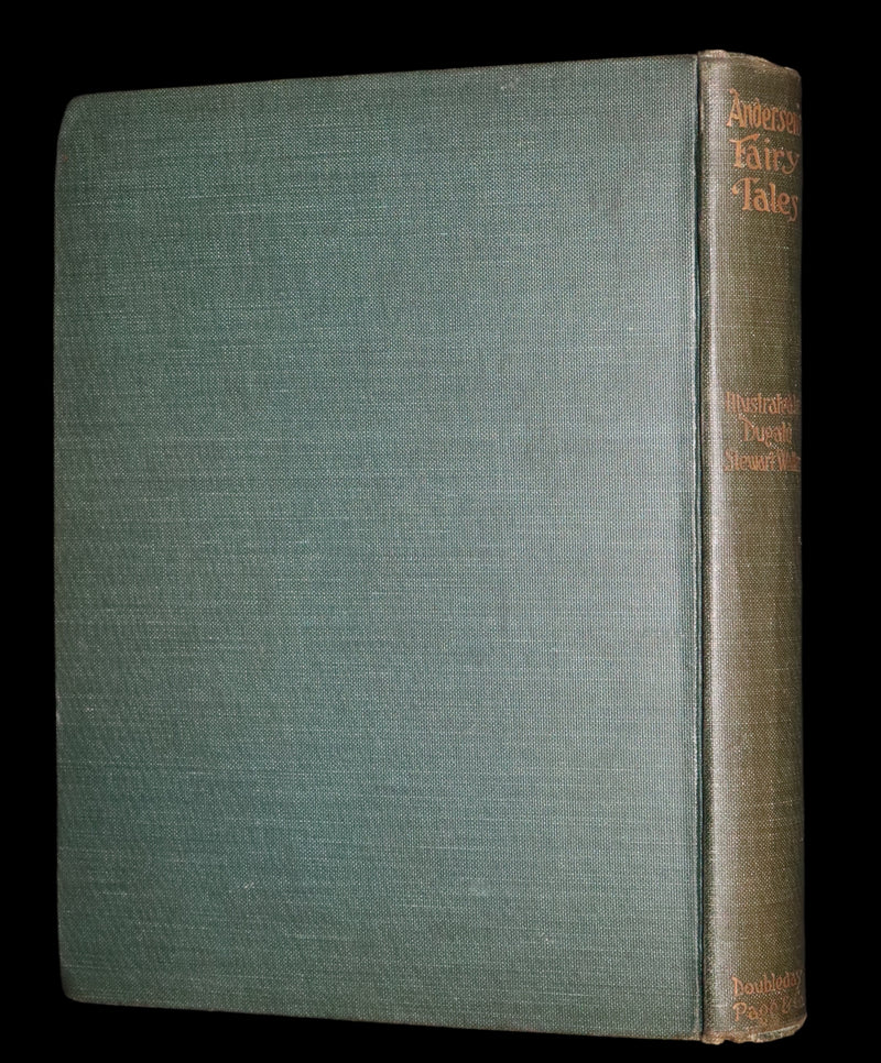 1914 Scarce First Edition - FAIRY TALES from Hans Christian Andersen illustrated by Dugald Stewart Walker.