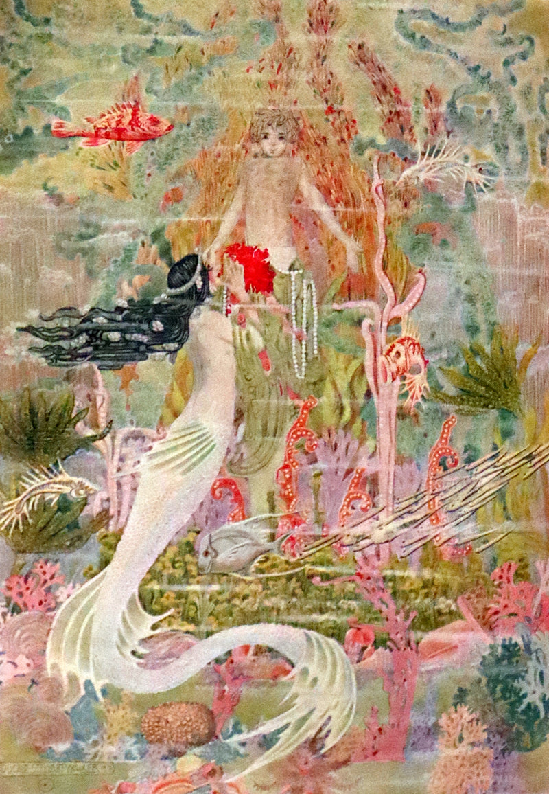 1914 Scarce First Edition - FAIRY TALES from Hans Christian Andersen illustrated by Dugald Stewart Walker.