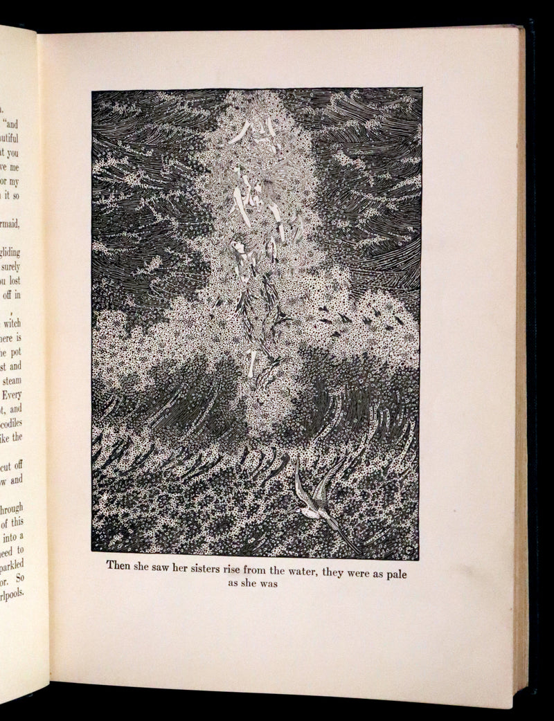 1914 Scarce First Edition - FAIRY TALES from Hans Christian Andersen illustrated by Dugald Stewart Walker.