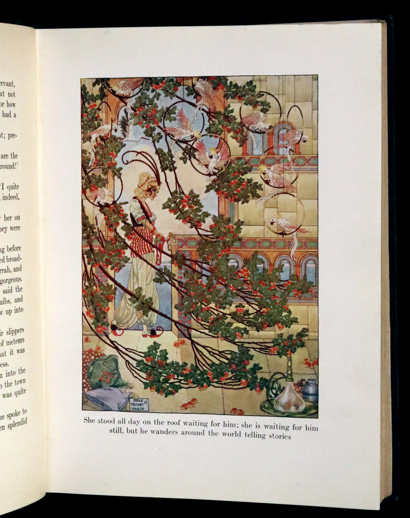 1914 Scarce First Edition - FAIRY TALES from Hans Christian Andersen illustrated by Dugald Stewart Walker.