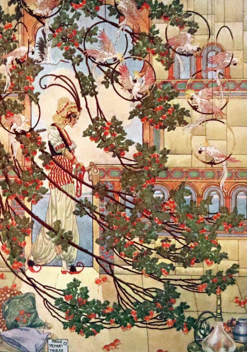 1914 Scarce First Edition - FAIRY TALES from Hans Christian Andersen illustrated by Dugald Stewart Walker.