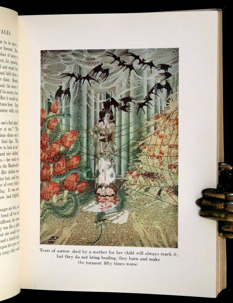 1914 Scarce First Edition - FAIRY TALES from Hans Christian Andersen illustrated by Dugald Stewart Walker.
