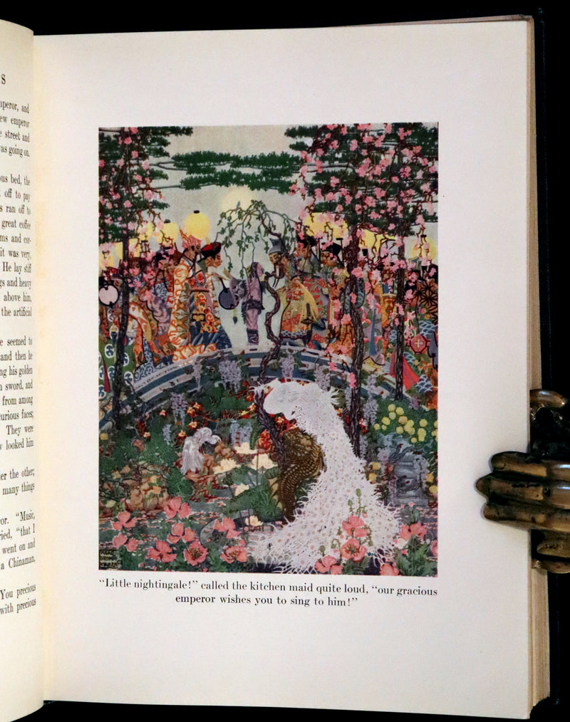 1914 Scarce First Edition - FAIRY TALES from Hans Christian Andersen illustrated by Dugald Stewart Walker.