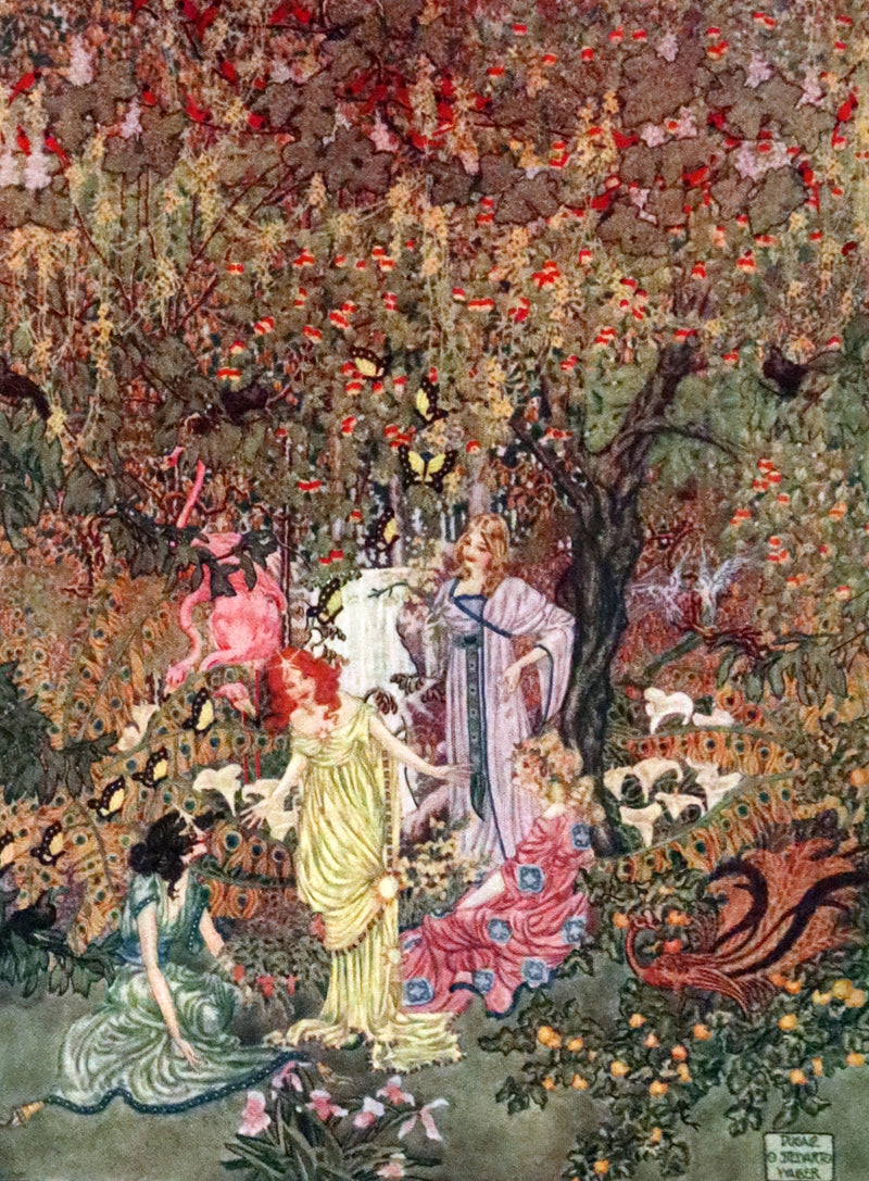 1914 Scarce First Edition - FAIRY TALES from Hans Christian Andersen illustrated by Dugald Stewart Walker.