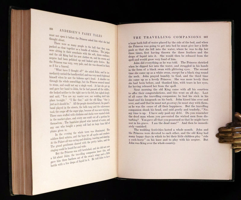 1914 Scarce First Edition - FAIRY TALES from Hans Christian Andersen illustrated by Dugald Stewart Walker.