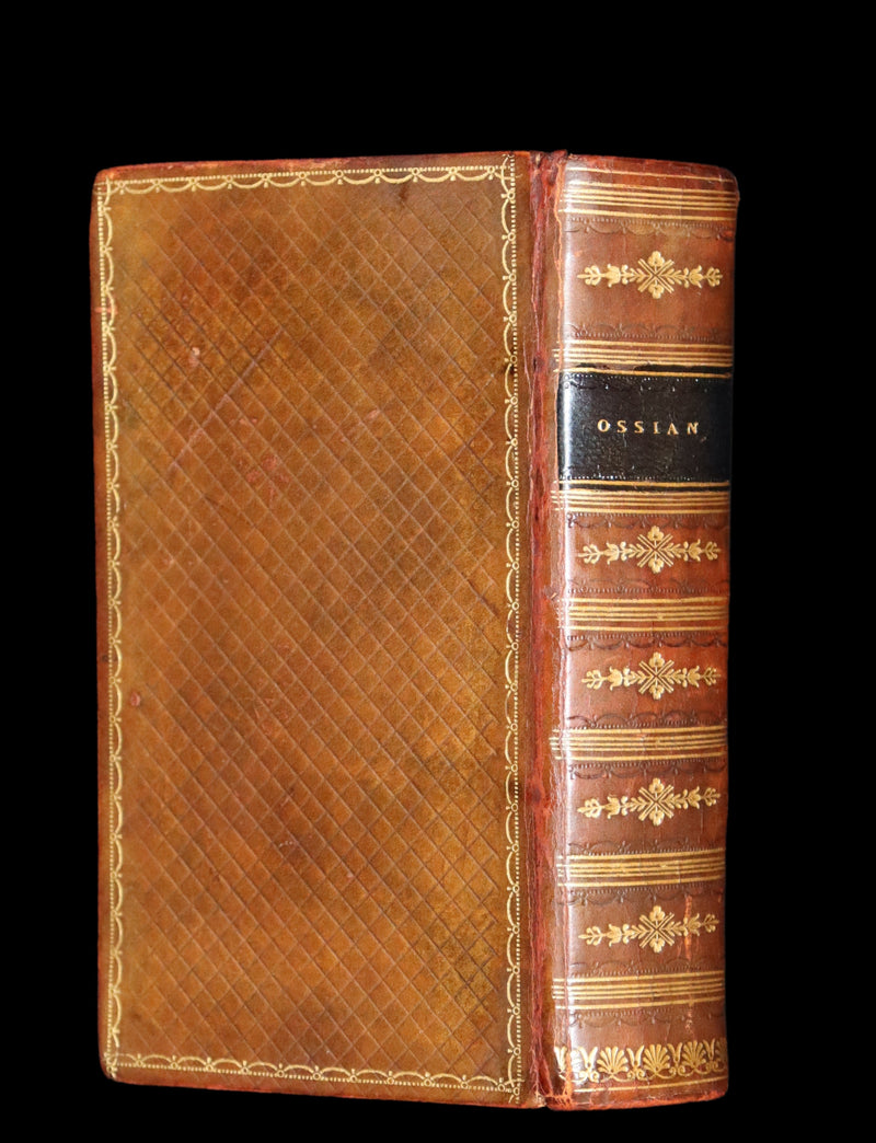 1807 Rare Book - The POEMS of OSSIAN by James Macpherson. Gaelic mythology.