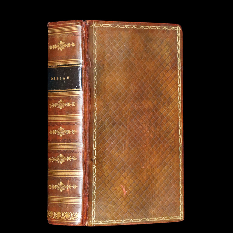 1807 Rare Book - The POEMS of OSSIAN by James Macpherson. Gaelic mythology.