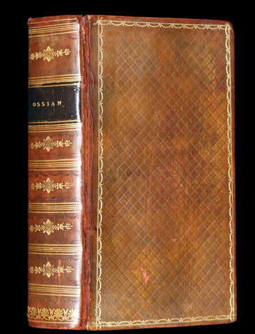1807 Rare Book - The POEMS of OSSIAN by James Macpherson. Gaelic mythology.