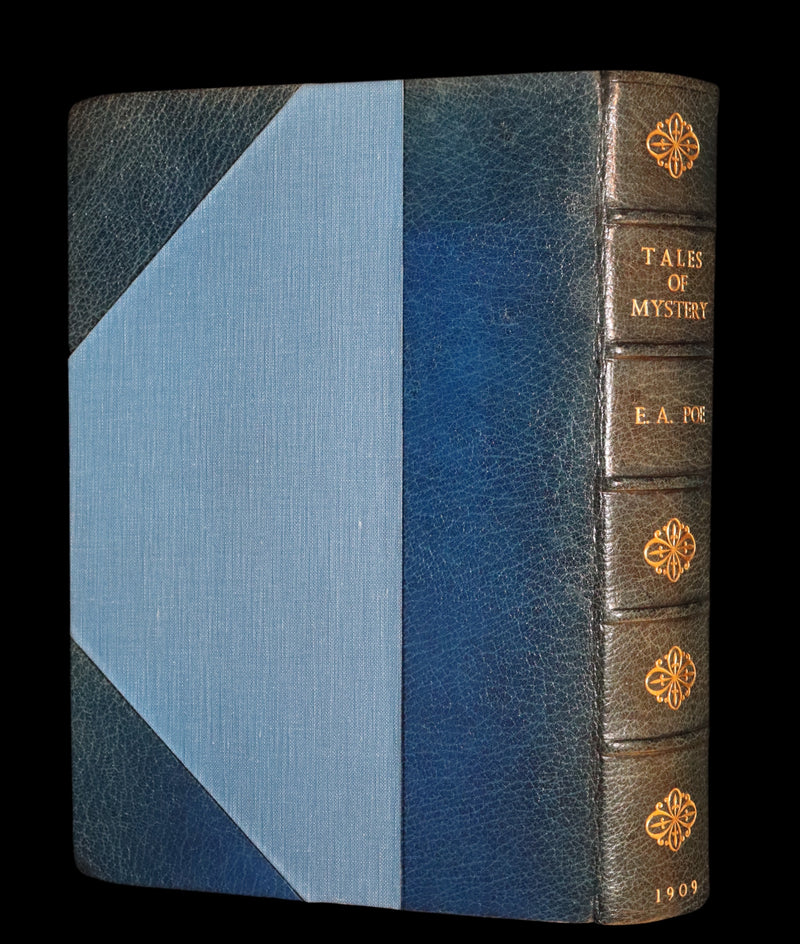 1909 Rare 1stED bound by Bayntun - Edgar Allan Poe Selected TALES OF MYSTERY illustrated by BYAM SHAW.