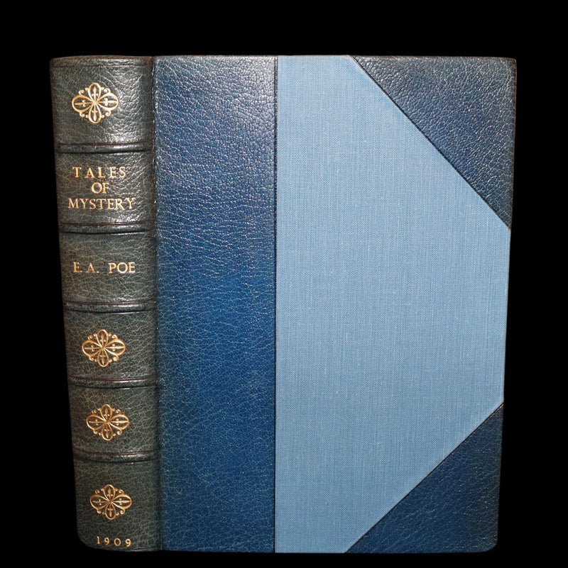 1909 Rare 1stED bound by Bayntun - Edgar Allan Poe Selected TALES OF MYSTERY illustrated by BYAM SHAW.